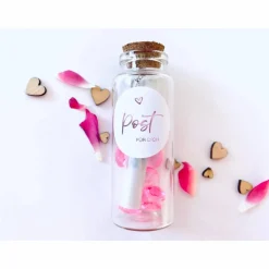 Schwangerschaft verkünden / Mädchen / Geschenk /Geschlecht verkünden / es wird ein Mädchen / Flaschenpost  / ich bin sch