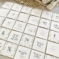 Schwangerschafts-Meilensteinkarten CHLOE