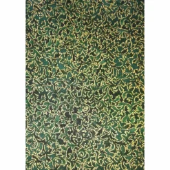 Schwarz - goldener Bordürenstoff