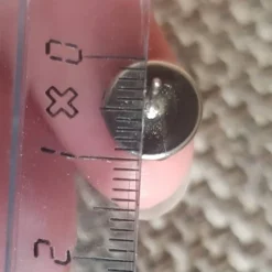 schwarze Blumen Ohrringe silberfarbe Ohrstecker