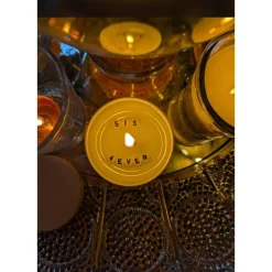 Secret Message Kerze – Personalisierte Nachricht im Wachs, handgefertigt & vegan