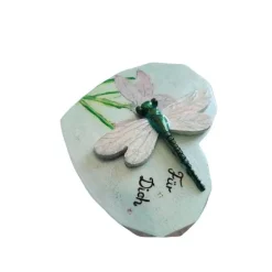 Seelenflügel für ewige Erinnerungen - Einzigartiger Trauerstein mit Libelle