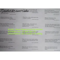 Segenswunsch-Adventskalender, Walnuss, Adventskalender, Segenswunsch, Freunde,