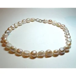 Sehr edles Tahiti Barockperlen Collier 45 cm