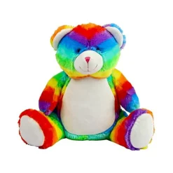 Sehr schöner bestickter Bär Teddy Gerburtsdaten, Namen, Spruch Motivation