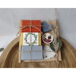 Seifengeschenk aus Schafmilchseife, Männergeschenk mit herben Düften - Herrenseife