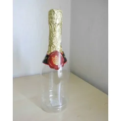 Sektflasche zum Befüllen – Originelle Geschenkbox für Geldgeschenke, Süßes & Konfetti, 29 x 9 cm