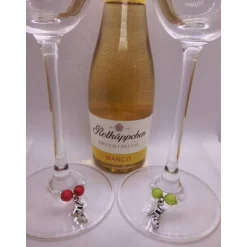 Sektringe Pumps  - Markierungsringe für Stielgläser, 6, 8, 12 Stück zur Auswahl