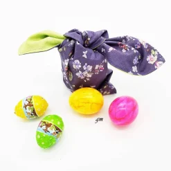 Süßer Osterhasen-Beutel aus Stoff – Wiederverwendbarer Hasenbeutel für kleine Geschenke