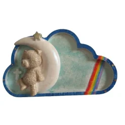 Süßer Traum - Ein Teddy auf dem Mond