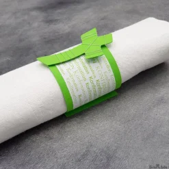 Serviettenhalter Konfirmation, Firmung oder Kommunion mit Kreuz – festliche Tischdeko