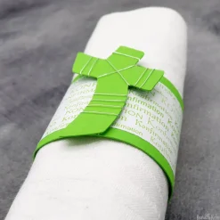 Serviettenhalter Konfirmation, Firmung oder Kommunion mit Kreuz – festliche Tischdeko