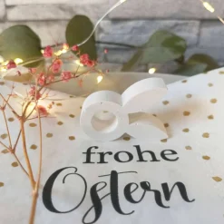 Serviettenring Ostern, Serviettenringe Ostern, Serviettenhalter Hase, Serviettenhalter, Ostertischdeko, Ostertisch Deko