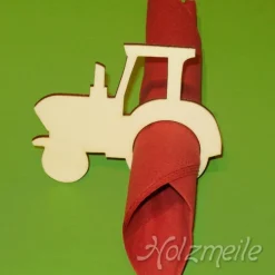 Serviettenring Traktor Sebastian aus Holz