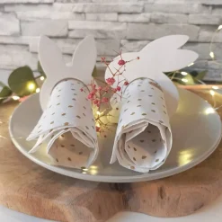 Serviettenringe Ostern, Serviettenring Ostern, Serviettenhalter Hase, Serviettenhalter, Ostertischdeko, Ostertisch Deko
