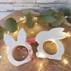 Serviettenringe Ostern, Serviettenring Ostern, Serviettenhalter Hase, Serviettenhalter, Ostertischdeko, Ostertisch Deko