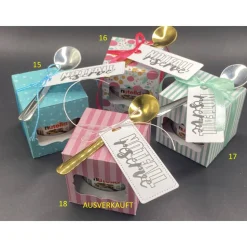 Süßes Mitbringsel Mini Nutella & Löffel