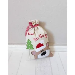 Süßes Nikolaussäckchen mit Namen, personalisiert, Nikolausbeutel