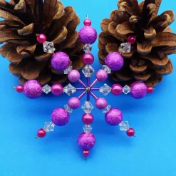 Set, 10 Perlensterne bunt silber gold, Drahtsterne handgemacht, Weihnachten, Advent, Deko, Geschenkanhänger