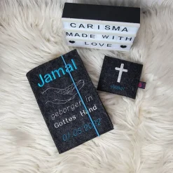 Set Gotteslobhülle Gottes Hand mit Rosenkranztasche