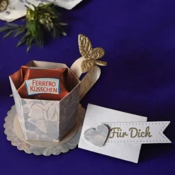 Set Mini Tasse mit Umschlag – Gastgeschenk, Deko, Geldgeschenk, Mitbringsel