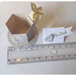 Set Mini Tasse mit Umschlag – Gastgeschenk, Deko, Geldgeschenk, Mitbringsel