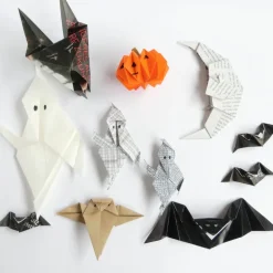 Set Origami Halloween Deko Upcycling 3er bis 11er-Sets
