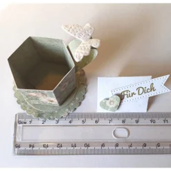 Set Tasse mit Umschlag – Mini Deko Tasse als Gastgeschenk, Geldgeschenk & Tischdeko