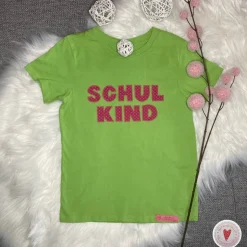 Shirt "Schulkind" Gr.122/128 * Optional mit Wunschnamen