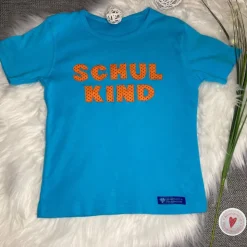 Shirt "Schulkind" Gr.122 * Optional mit Wunschnamen