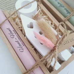 Silberhochzeit Geldgeschenk Silberhochzeitsgeschenk Haus / Lichthaus Kerzenhalter rund Geschenkset Gutschein Kerzenset S