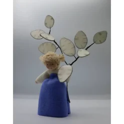 Silberling - Silberblatt - Mondviole - Blumenkind - Jahreszeitentisch - Waldorf Art - Herbst Dekoration - Art.Nr. HE7