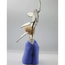 Silberling - Silberblatt - Mondviole - Blumenkind - Jahreszeitentisch - Waldorf Art - Herbst Dekoration - Art.Nr. HE7