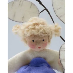 Silberling - Silberblatt - Mondviole - Blumenkind - Jahreszeitentisch - Waldorf Art - Herbst Dekoration - Art.Nr. HE7