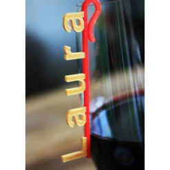 Sitzplan-Aufsteller für Gläser, Platzkarten Namensschilder, Seating Cards, Table Signs, Tischaufsteller für Feste