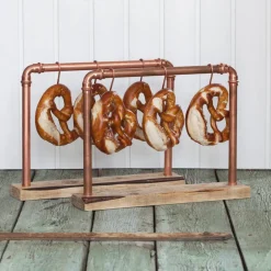 Snackständer mit Kupferrohr