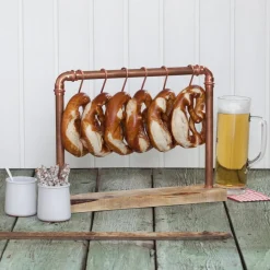 Snackständer mit Kupferrohr