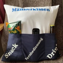 Sofa Kissen mit Taschen