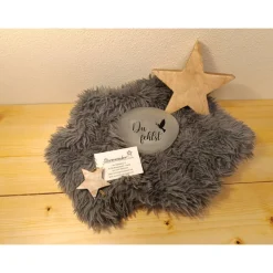 Solarkugel Grablicht - "Du fehlst".