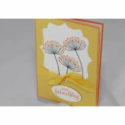 Sonnige Geburtstagskarte "Blumen"