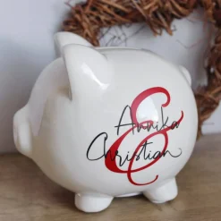 Sparschwein, Geldgeschenkverpackung "Hochzeit" aus der Manufaktur Karla