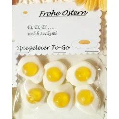 Spiegeleier To-Go, Ostern, Frühling, Osterhase, Mitbringsel, Mitgebsel, Geschenk, Ostergeschenk, Kleinigkeit, Gastgesche