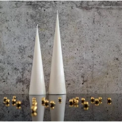 Spitzkerze I Minimalistisch I Dekorative Kerze Sojawachs I Handgefertigt