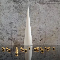 Spitzkerze I Minimalistisch I Dekorative Kerze Sojawachs I Handgefertigt