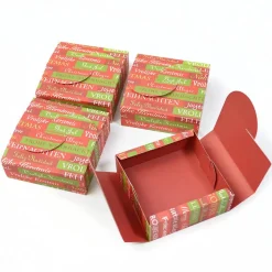 SQUARE BOX - ROT WEIHNACHTEN