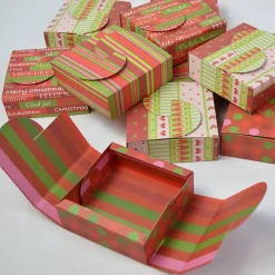 SQUARE BOX - ROT WEIHNACHTEN