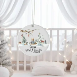 Süsser Anhänger zu Baby's erstem Weihnachtsfest