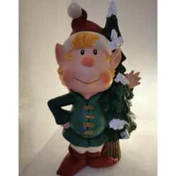 Süsses vierteiliges Wichtelset aus Keramik