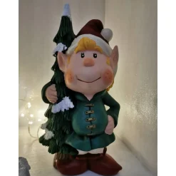 Süsses vierteiliges Wichtelset aus Keramik