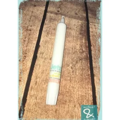 Stabkerze "Jetzt ist es eh zu spät um jung zu sterben, jetzt ziehen wir es durch!"